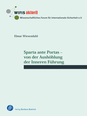 cover image of Sparta ante Portas – von der Aushöhlung der Inneren Führung